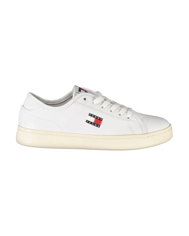 Tommy Hilfiger Bianco Polyurethan Damen-Sneaker - Weiß Weiß
