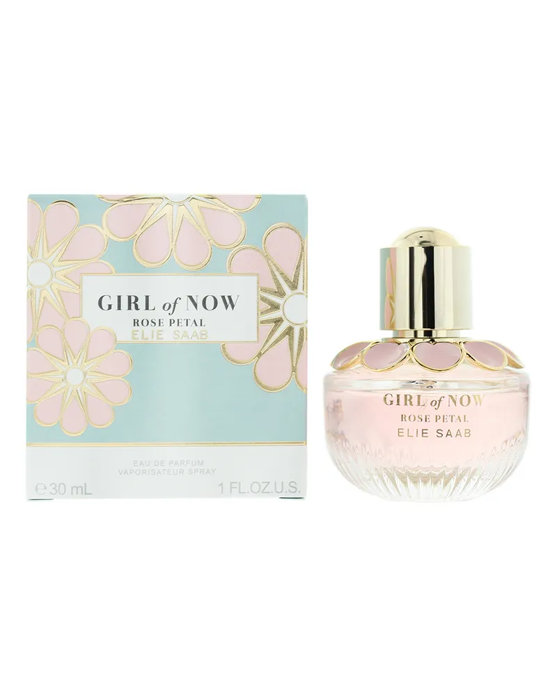 Elie Saab Girl Of Now Rose Petal Eau de Parfum 30ml Spray für Sie 
