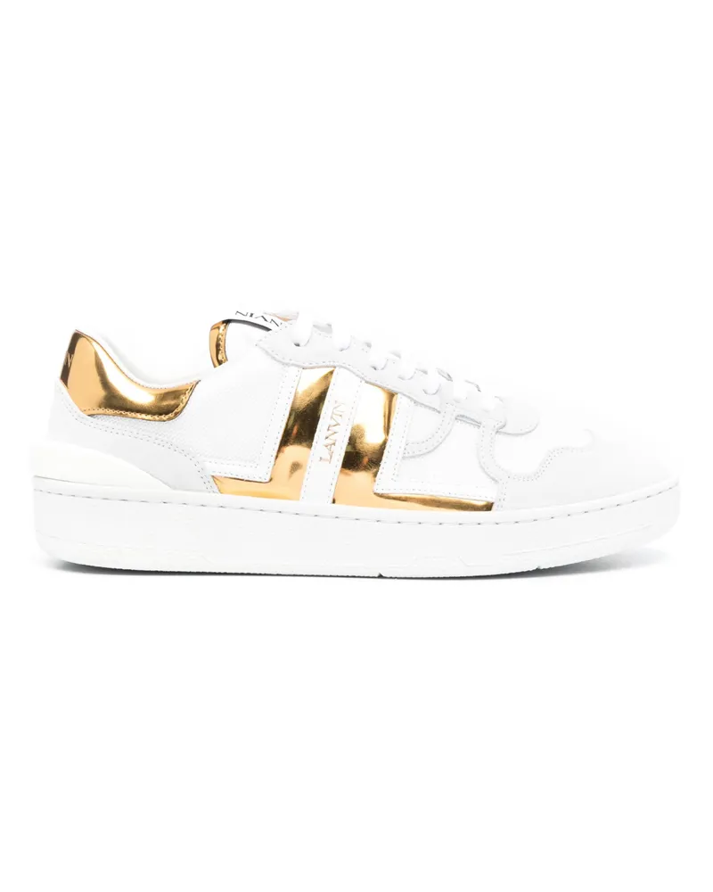 Lanvin Clay Low-Top Sneakers Weiß