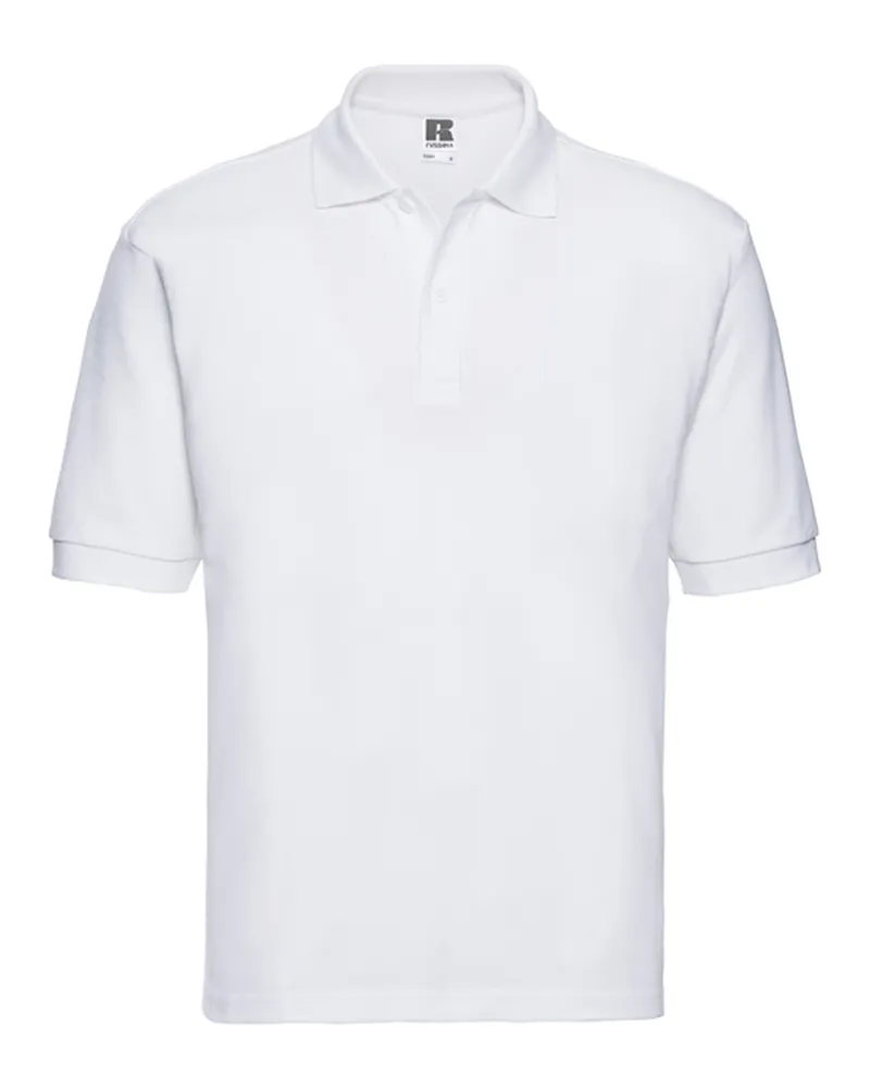 Russell Athletic Russell - "Classic" Poloshirt für Herren (Weiß Weiß