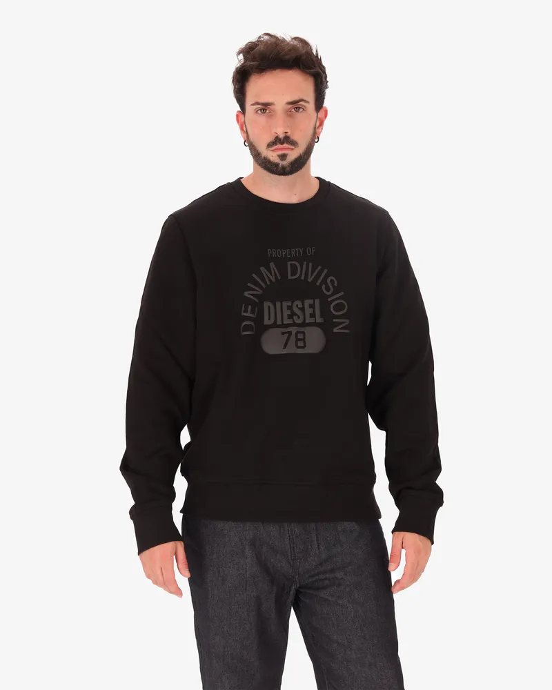 Diesel Sweatshirt Men Schwarz