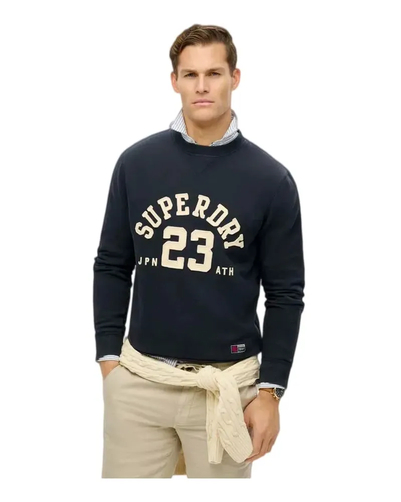 Superdry. Herren Vintage Sport-Sweatshirt Blau