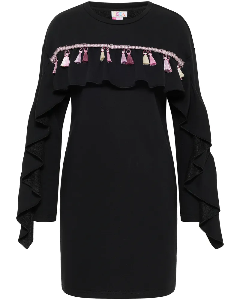 IZIA Robe en sweat hoona Schwarz
