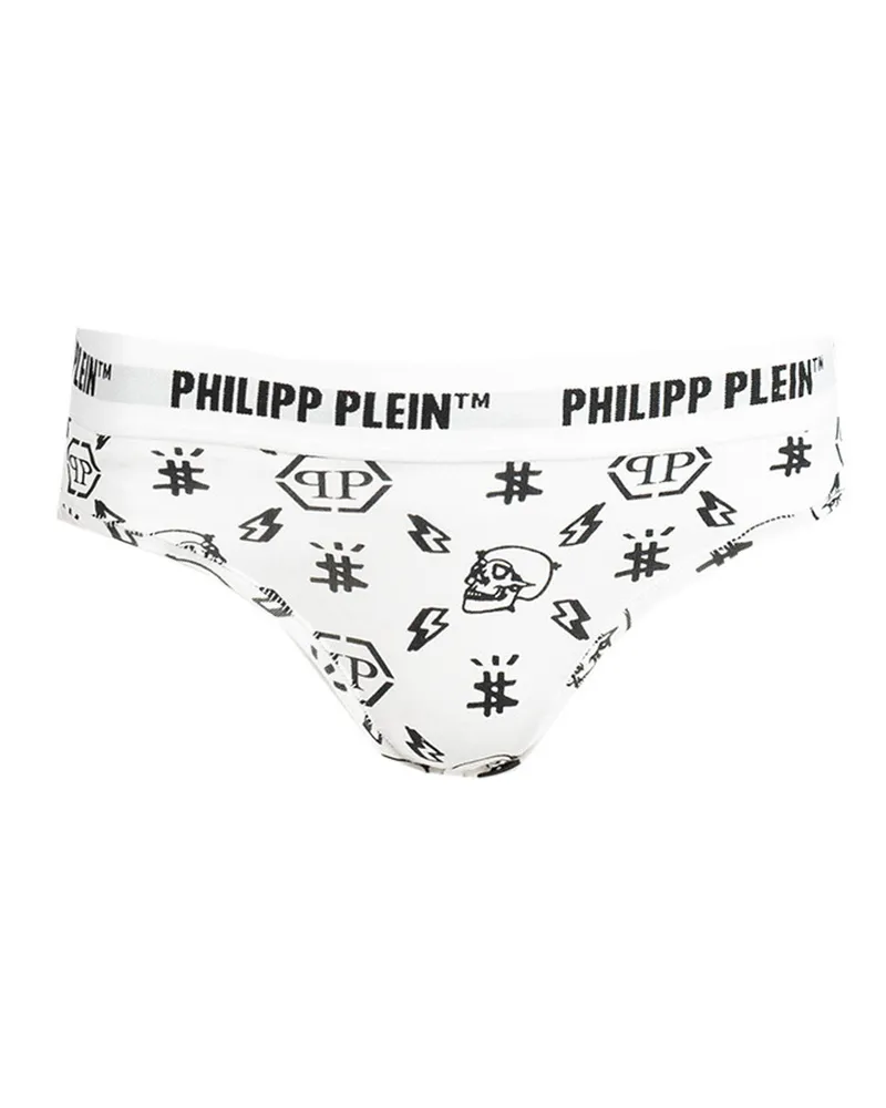 Philipp Plein Unterhosen Bi-Pack Damen Weiß Weiß