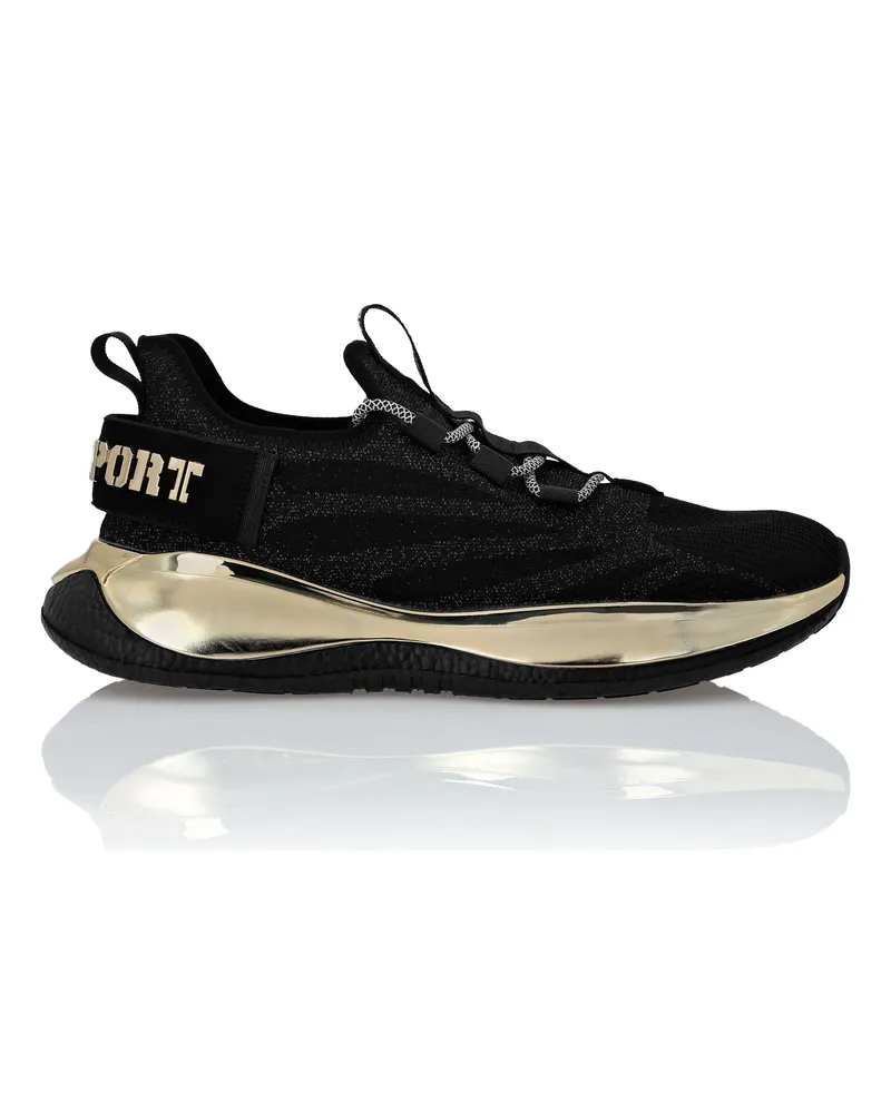 Philipp Plein Runner Sneaker The Iron Tiger Gen.x.2 Schwarz