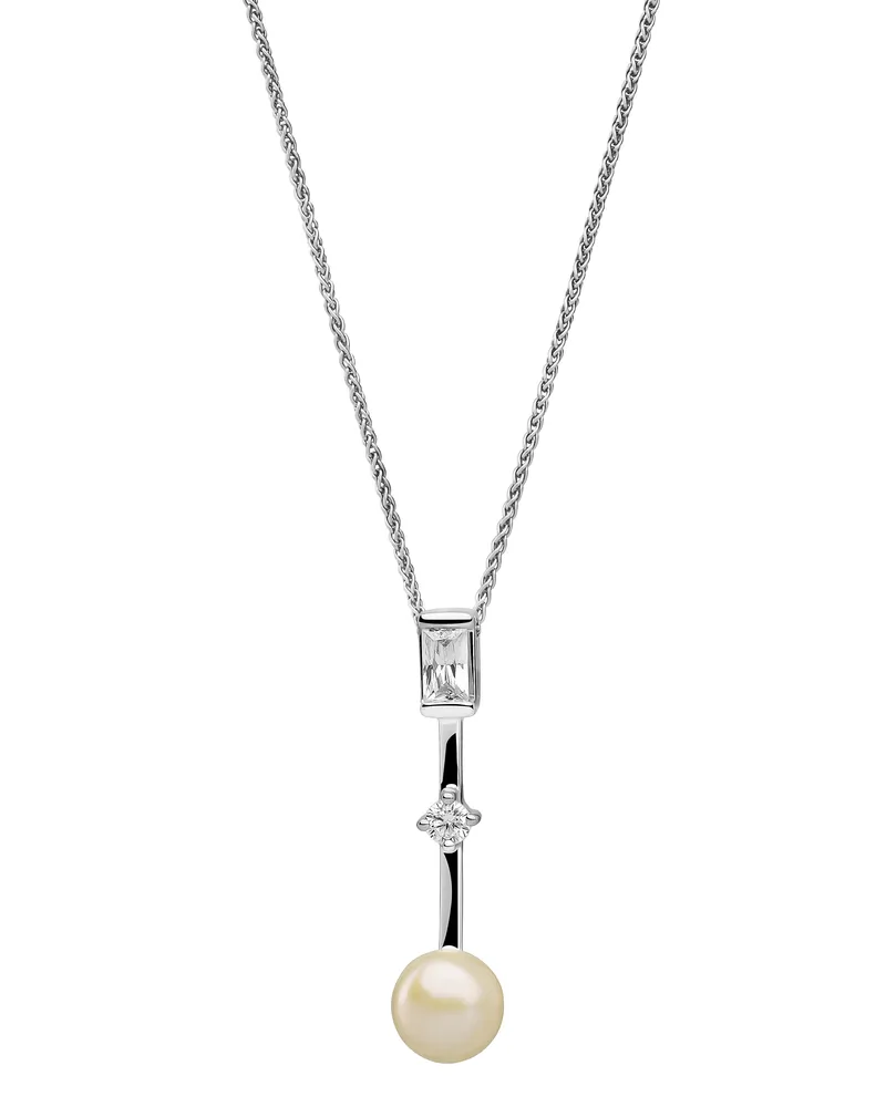 Orphelia Maxime' Damenkette mit Anhänger aus 925er Sterlingsilber – Silber ZH-7514 Silber