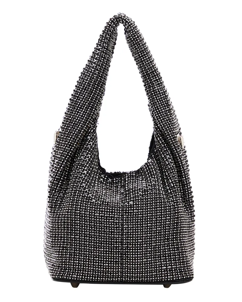 FAINA Handtasche für Damen - Schwarz Schwarz