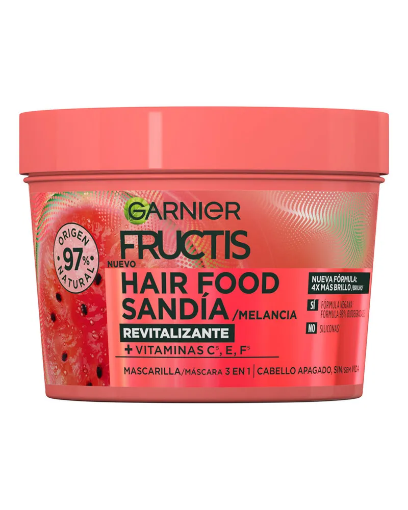 Garnier Fructis Hair Food Revitalisierende Wassermelonenmaske 350 ml 