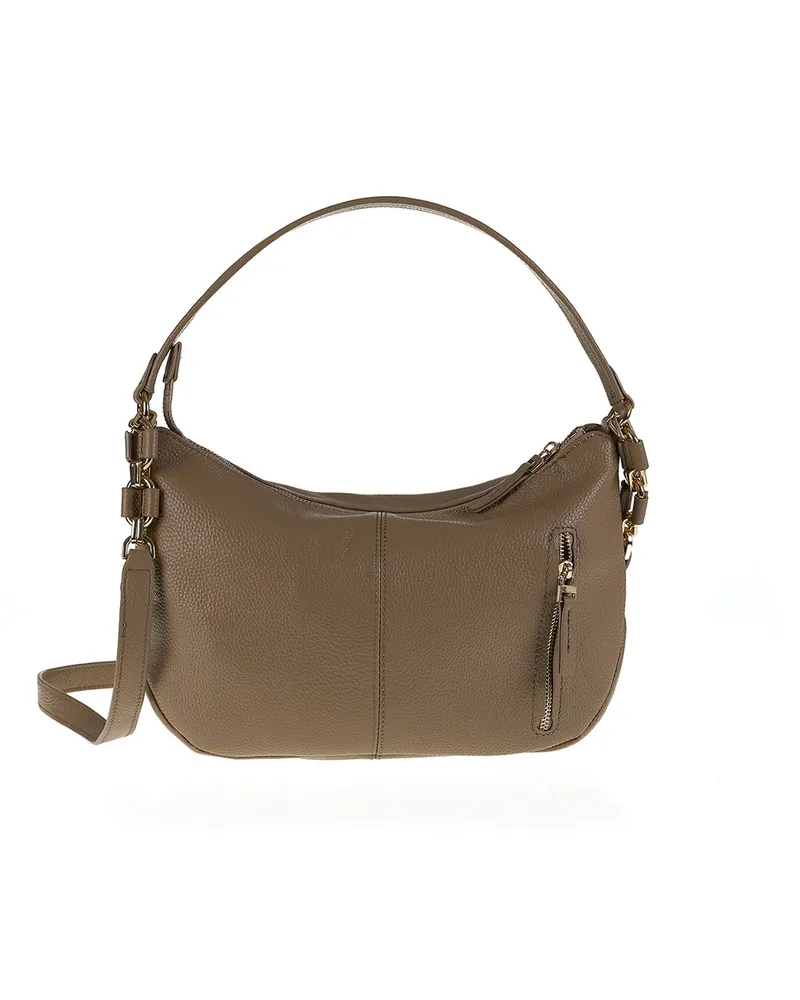 Pierre Cardin Schultertasche für Damen - Taupe Taupe