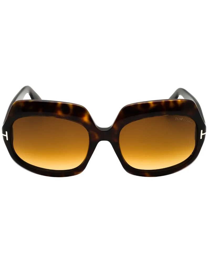 Tom Ford Sonnenbrille In Dunkelbraun (havanna Braun