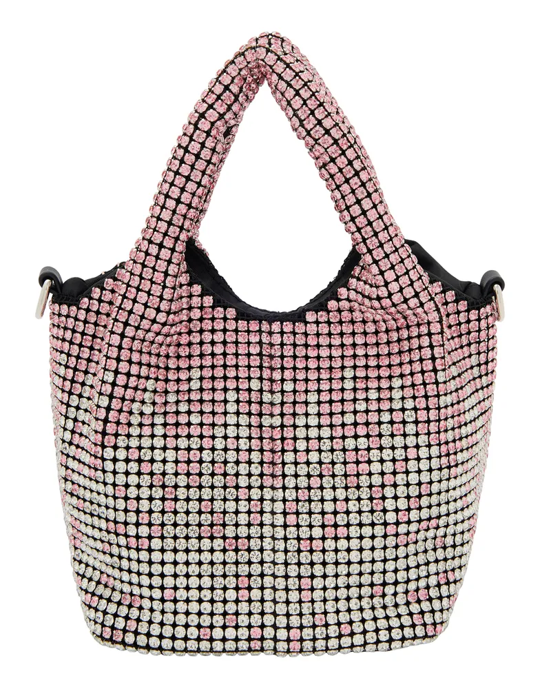 My Mo Handtasche Handtasche Frauen Rosa Silber Rosa