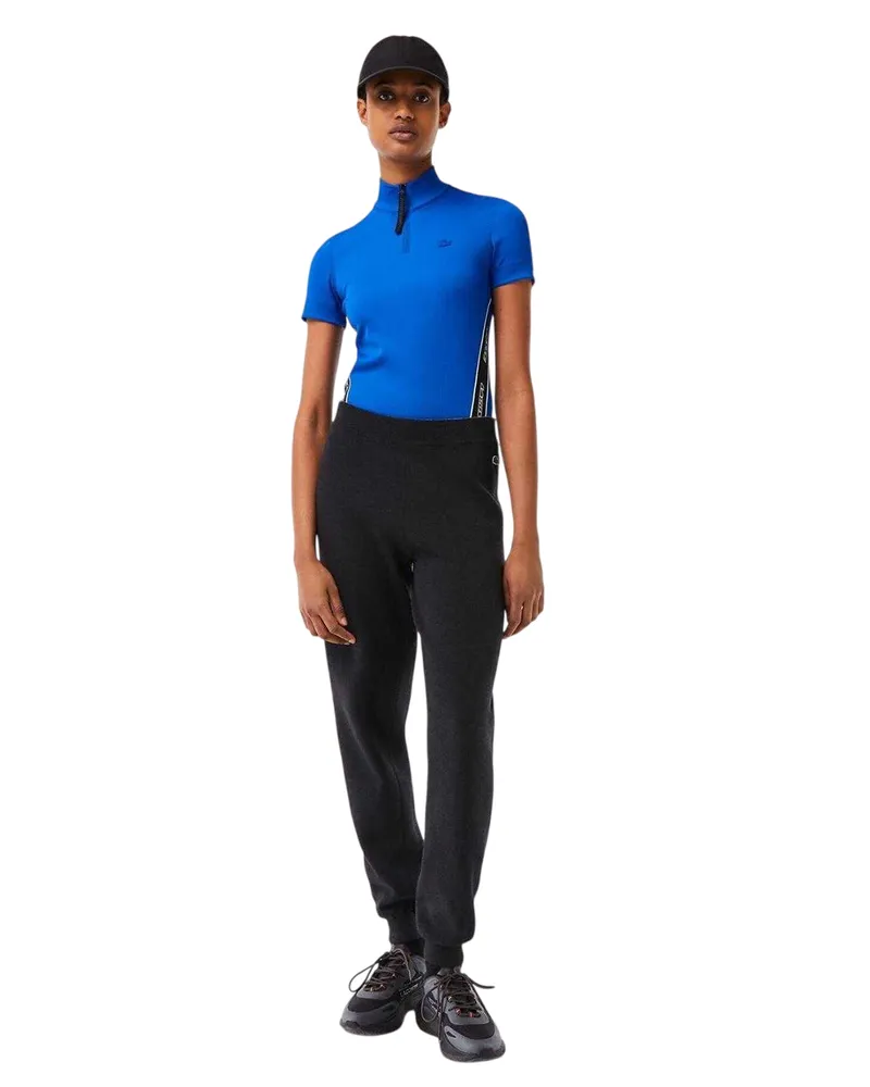 Lacoste Poloshirt für Herren, Reißverschluss (Wasserblau Blau