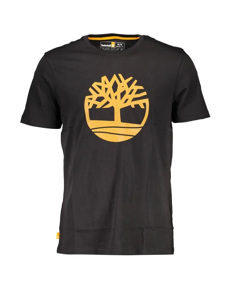 Timberland Baum-Logo T-Shirt Schwarz