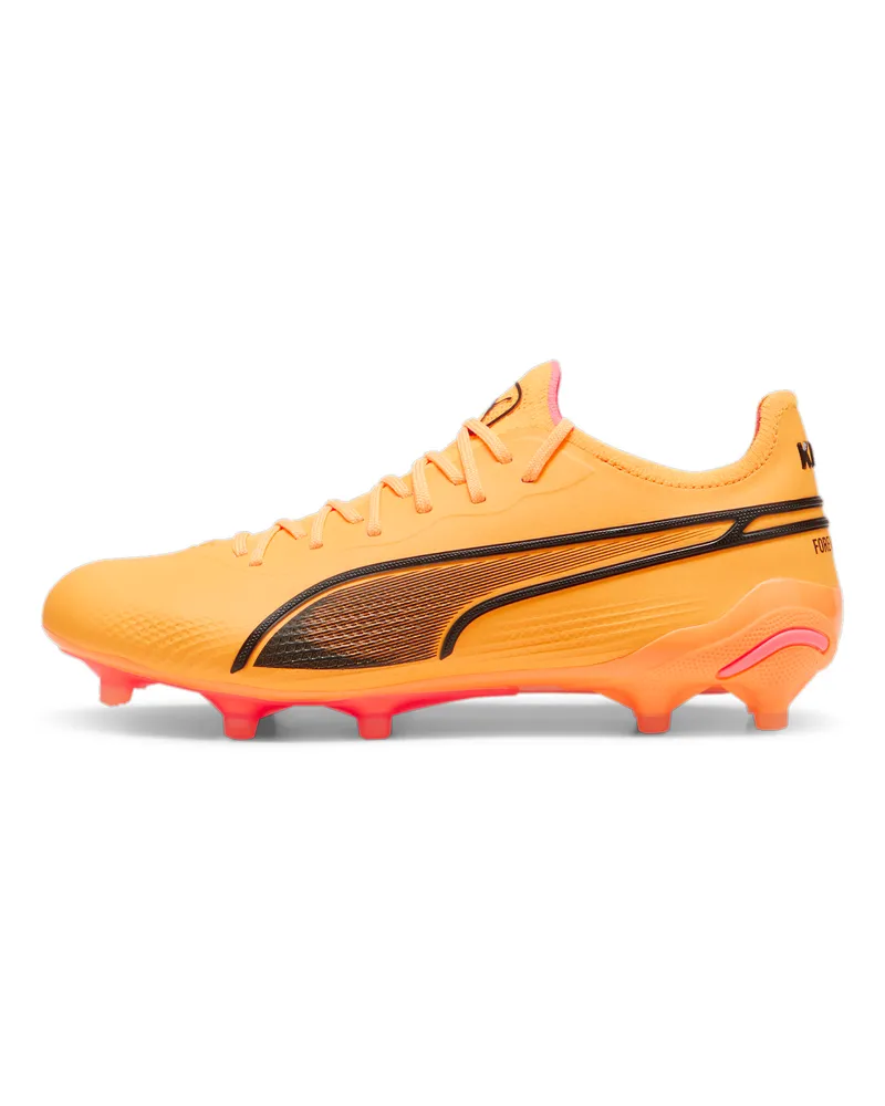 Puma Damen KING ULTIMATE FG/AG Fußballschuhe Orange