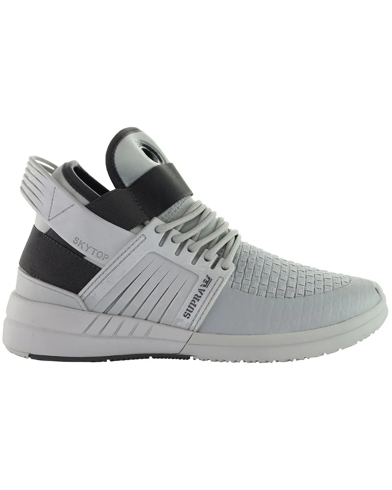 Supra Footwear Skytop gegen Mens Grey Trainer Grau