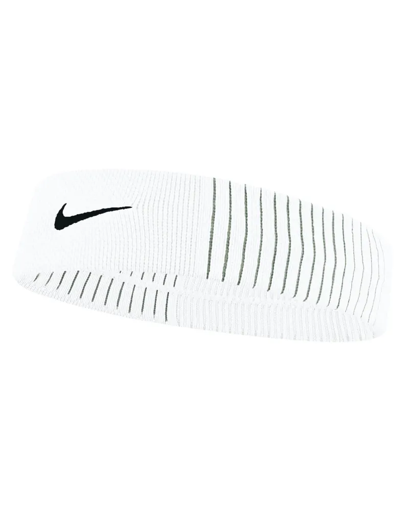 Nike Reveal" Stirnband für Herren/Damen Unisex (Weiß/Schwarz Weiß
