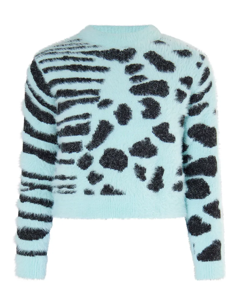My Mo Strickpullover Mädchen (Kids) Lagune Minze Türkis