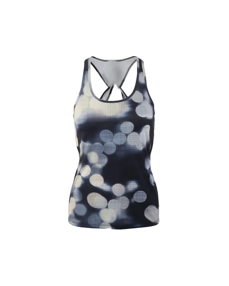 Asics Twist Womens Blue Tank Top Marineblau