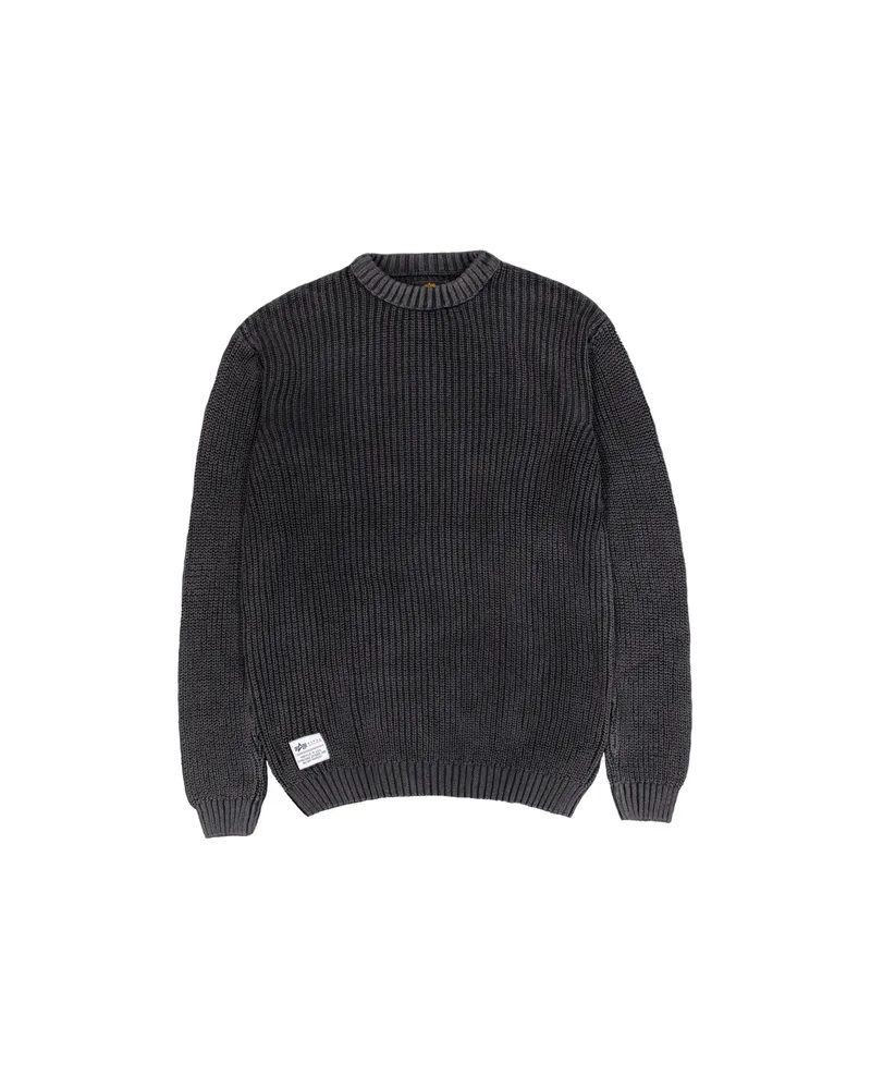 Alpha Industries Acid Sweatshirt Schwarz