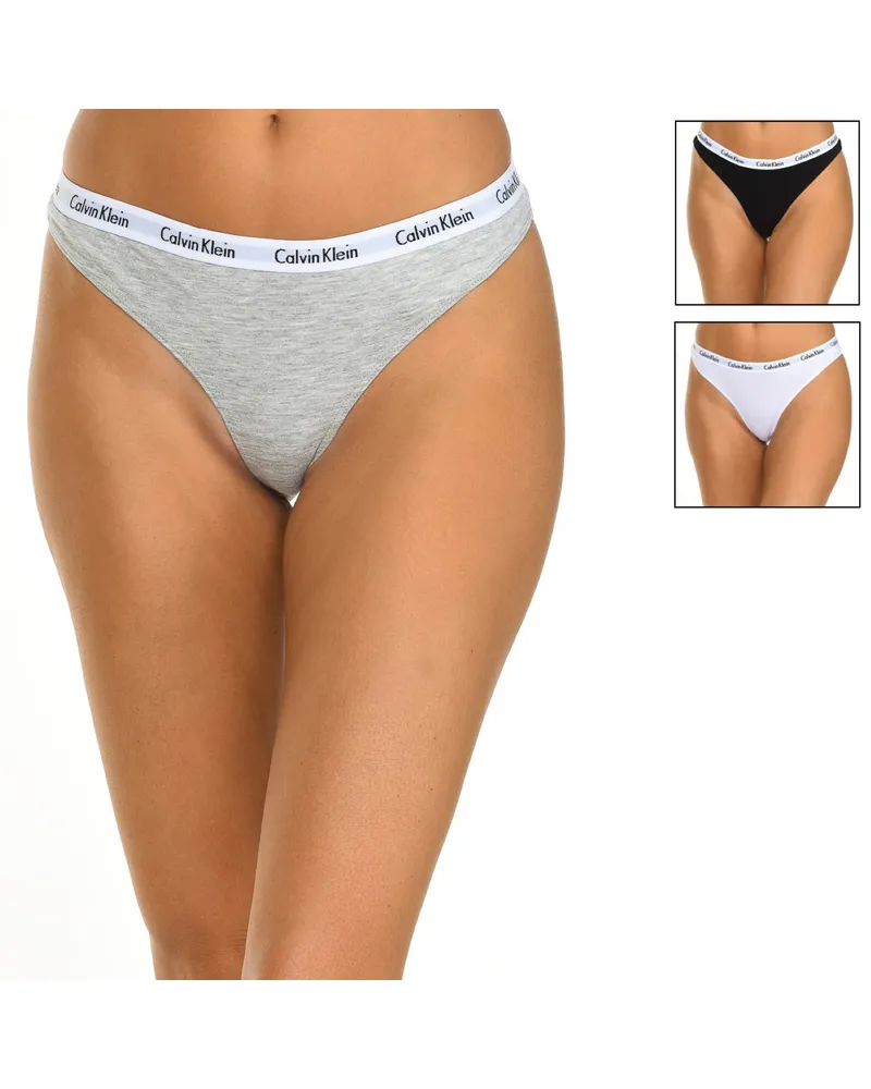 Calvin Klein Pack 3  Tangas Mehrfarbig