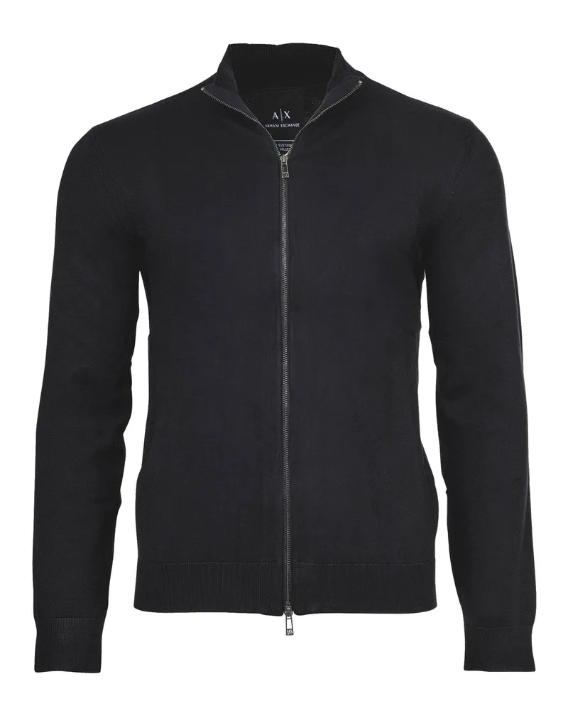 Armani Exchange Strickjacke Marineblau