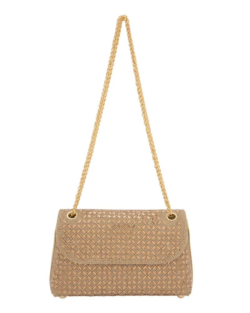 FAINA Klappentasche für Damen - Gold Gold