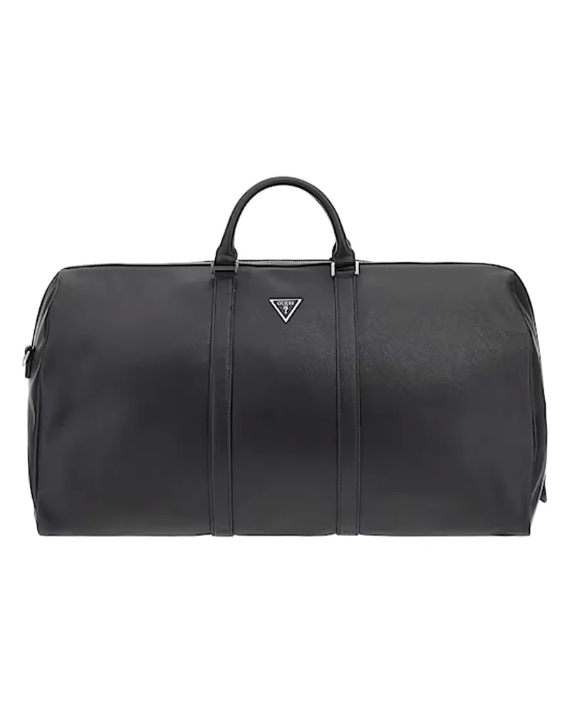 Guess Herren Reisetasche Pisa Saffiano Schwarz