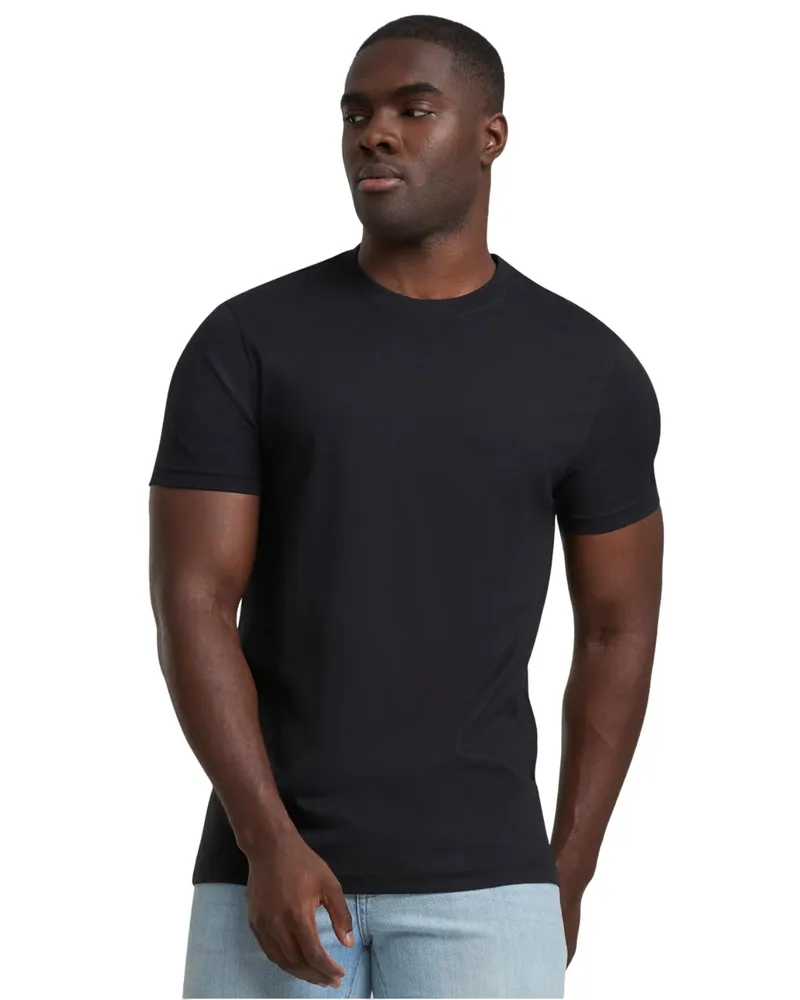 Urban Classics Basic" T-Shirt für Herren(3er-Pack) (Schwarz/Weiß/Grau Schwarz