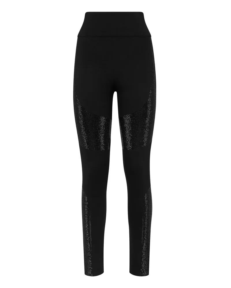 Philipp Plein Leggings Schwarz
