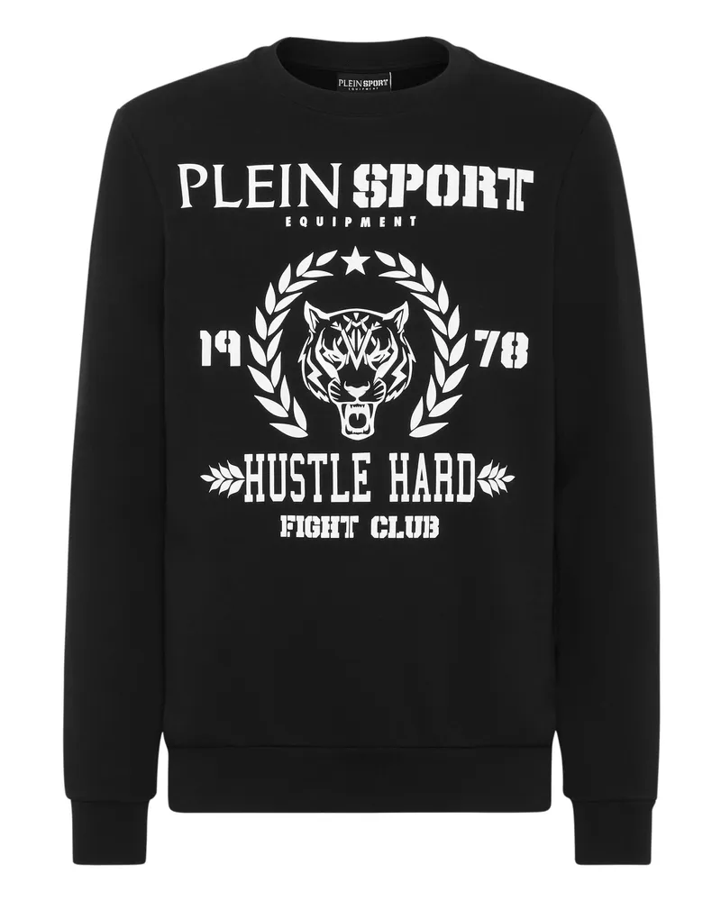 Philipp Plein Sweatshirt Tiger Schwarz