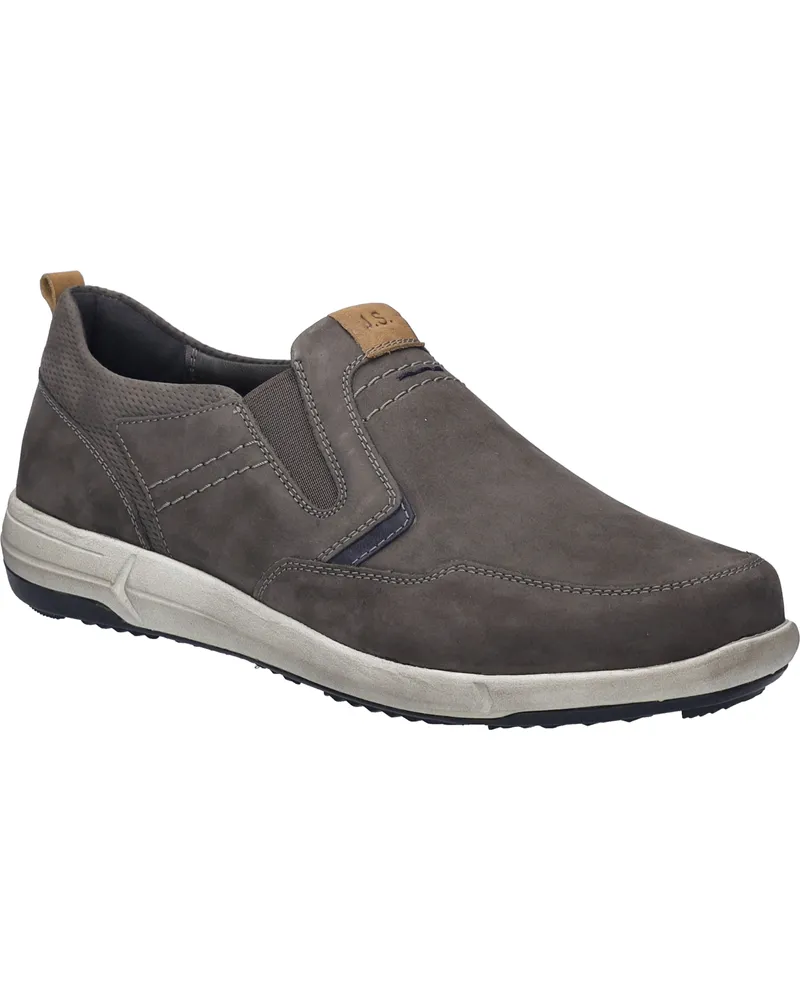 Josef Seibel Herren Slipper Enrico 04 in asphalt-kombi Grau