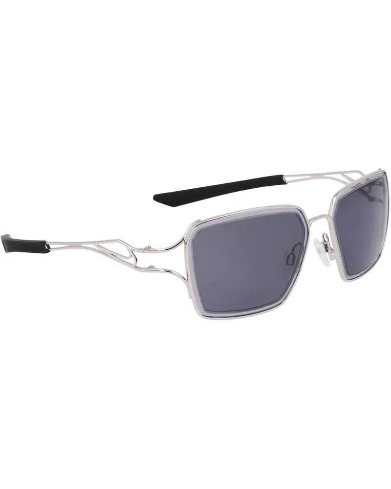 Nike Prisma-Sonnenbrille für Herren/Damen Unisex, Quadratisch (Silber/Grau/Hellgrau Silber