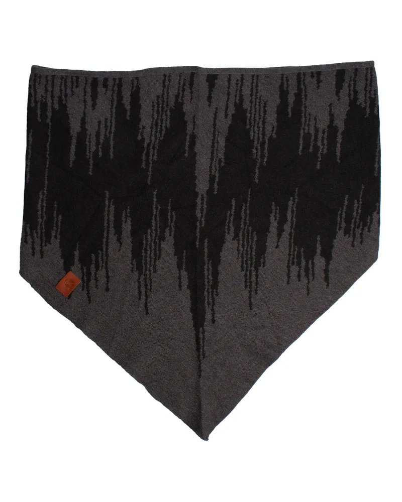 BUFF Poncho-Schal aus Wolle 126600 Unisex Schwarz