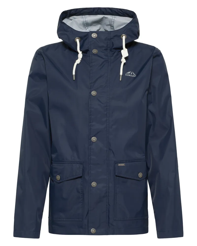 IceBound Regenjacke Herren Marine Marineblau