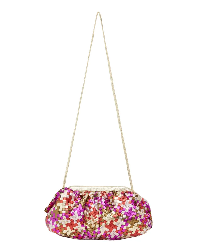 FAINA Kupplung Kupplung Frauen Goldfuchsia Gold