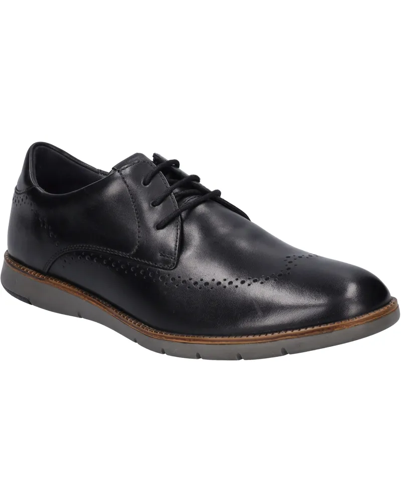 Josef Seibel Herren Halbschuh Tyler 33 in schwarz Schwarz