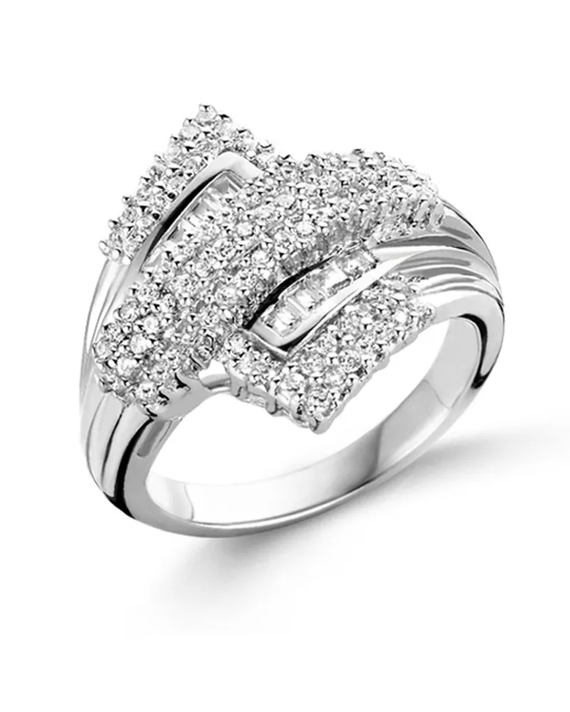 Orphelia Damen-Ring Sterling-Silber 925 – Silber R-3662 Silber