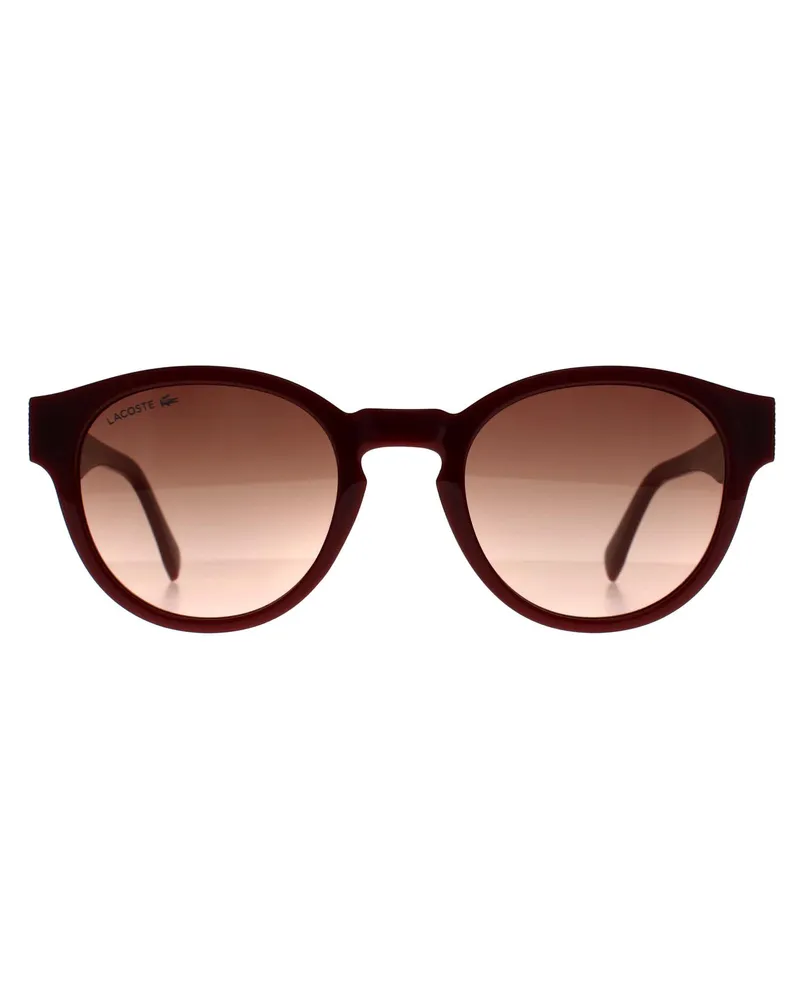 Lacoste Rund Damen Rot Rot Gradient L6000S Rot