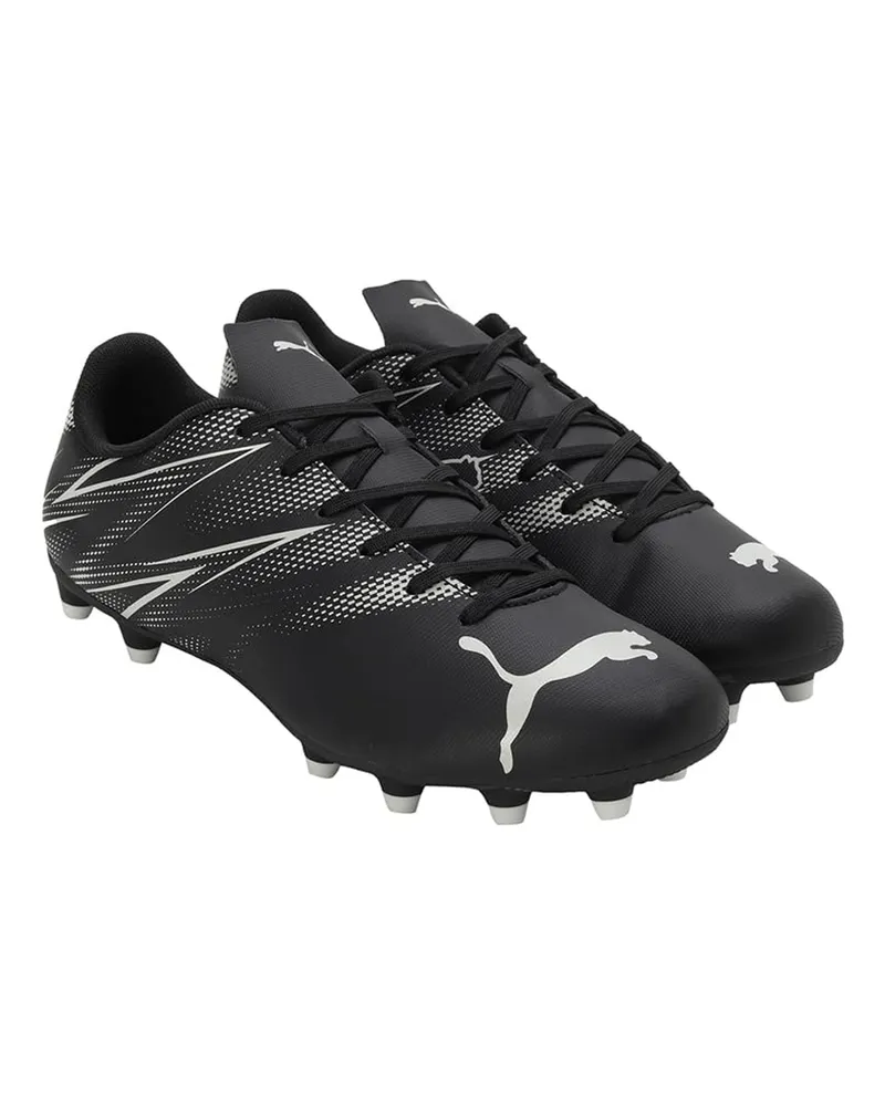Puma Herren Fußball-Stiefel "Attacanto FG/AG" (Schwarz/Silber Schwarz