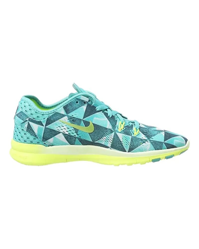 Nike Free 5.0 Tr fit prt pee up Blue Synthetic Womens Trainer 704695 402 Blau