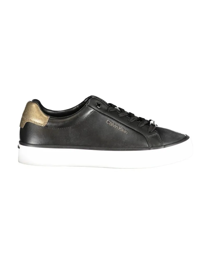 Calvin Klein Leona Sneaker Freizeitstil Schwarzgold Schwarz
