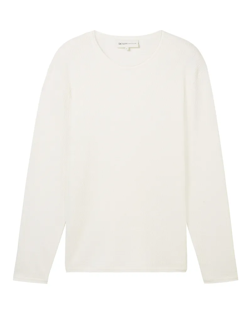 Tom Tailor Pullover Weiß