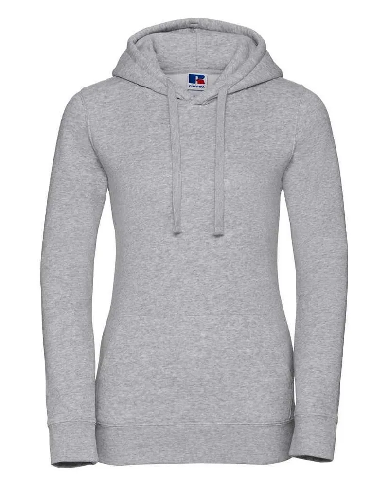 Russell Athletic Russell - "Authentic" Kapuzenpullover für Damen (Hellgrau Grau