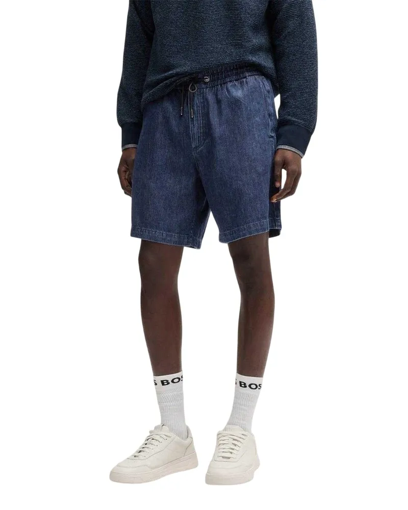 HUGO BOSS Shorts für Herren (Dunkelblau Blau