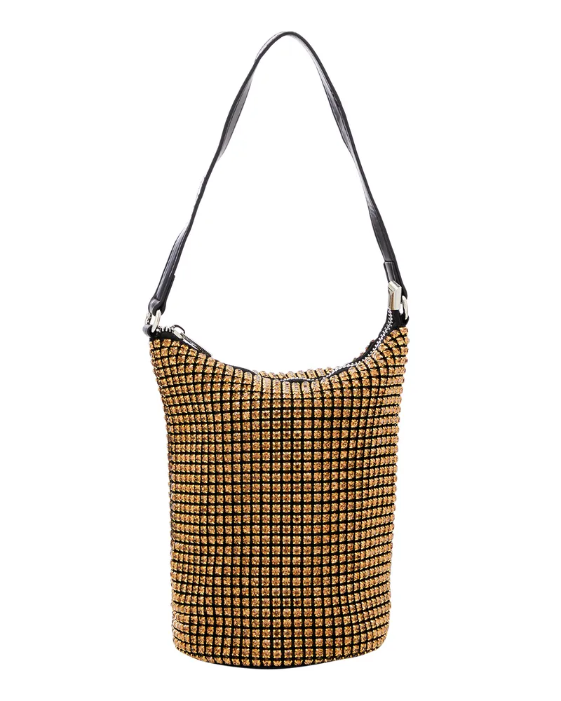 FAINA Handtasche Damen Gold Gold