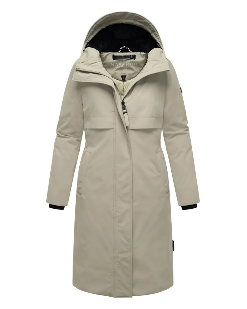 NAVAHOO Damenmantel Eismelodie – stilvoll, warm & funktional Grau