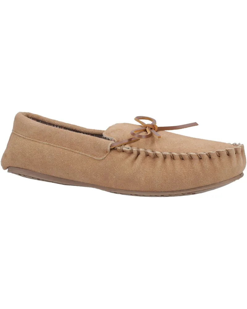 Hush Puppies Clyde Wildleder Herren Tan Hausschuhe Cognac