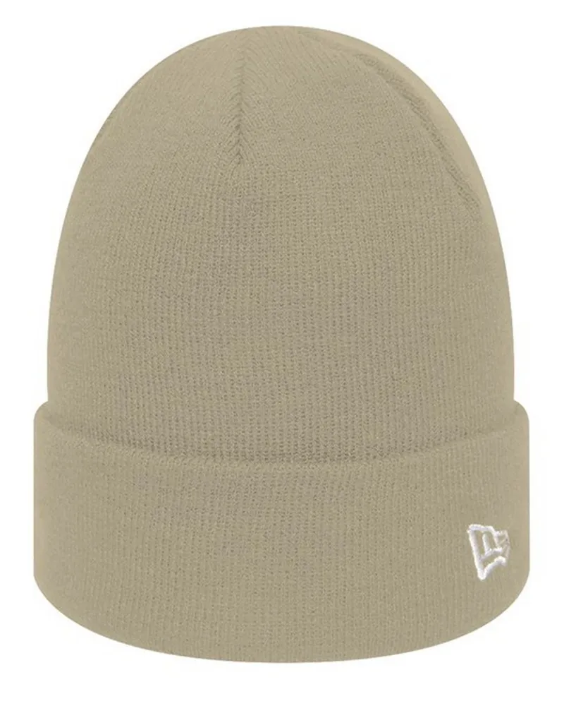 New Era Herren/Damen Unisex Fahne - Mütze, Jerseyware (Steinfarben Steingrau
