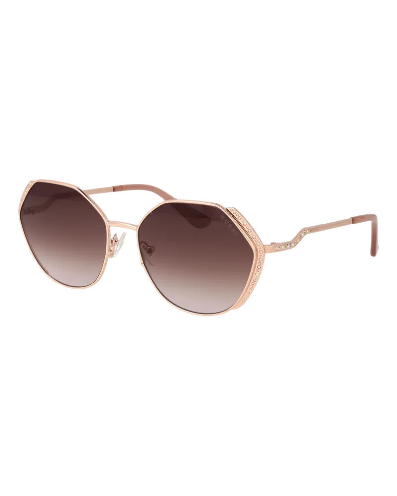 Guess Sonnenbrillen GU7842-S 28Z 58 Roségold