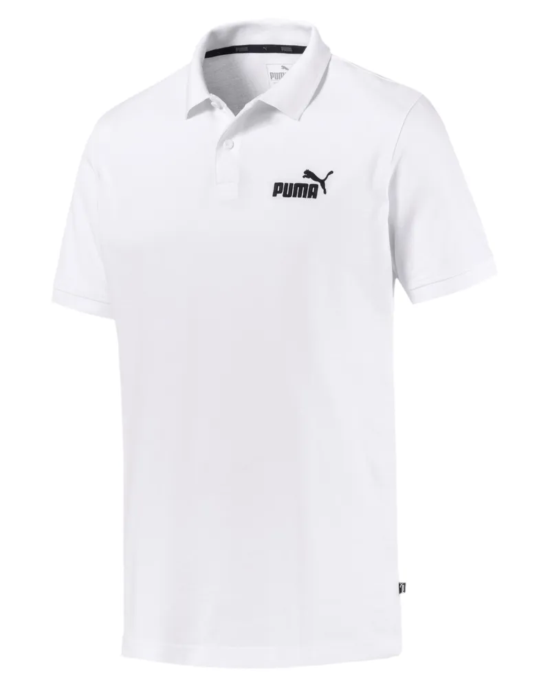 Puma Pique Polo Poloshirt Weiß